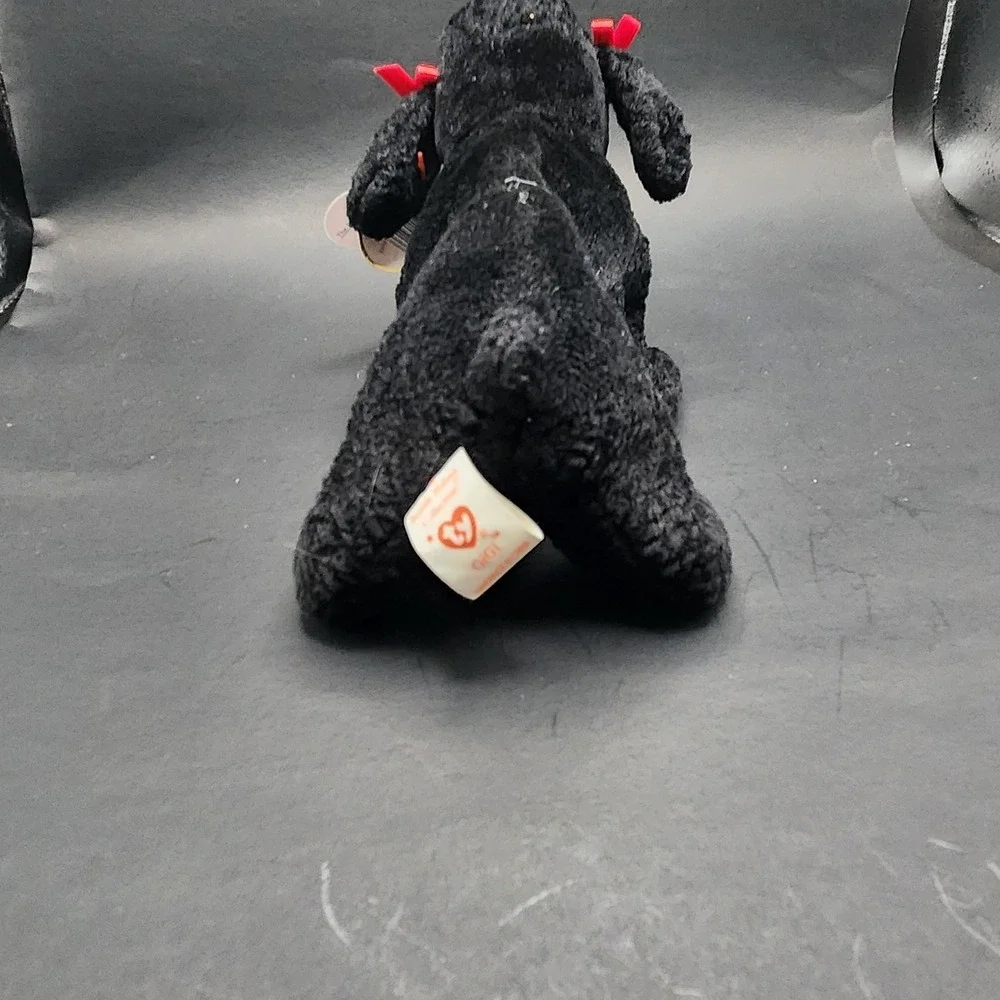 Vintage Retired GiGi TY Beanie Baby Poodle Dog